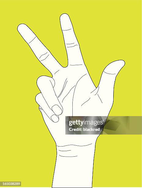 bildbanksillustrationer, clip art samt tecknat material och ikoner med greetings hand gesture - 8 muses