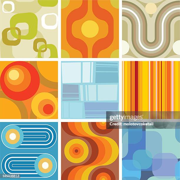 Computer Texture 1960s 2,493 1960s Wallpaper High Res Illustrations - Getty Images