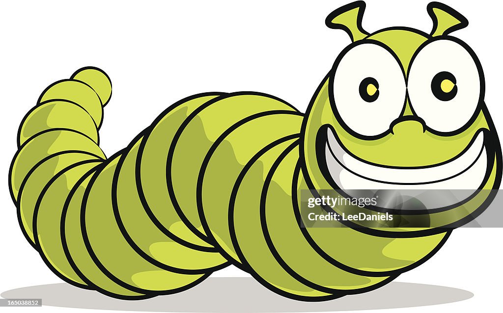 Caterpillar Cartoon High-Res Vector Graphic - Getty Images