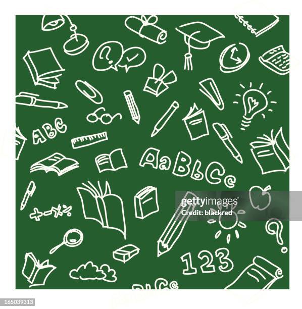 education wallpaper background - measuring-glass-drawing stock illustrations