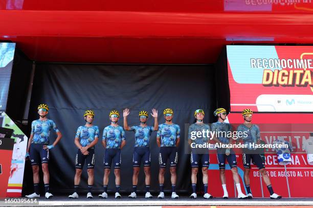 David De La Cruz of Spain, Joe Dombrowski of The United States, Vadim Pronskiy of Kazakhstan, Javier Romo Oliver of Spain, Luis Leon Sanchez of...