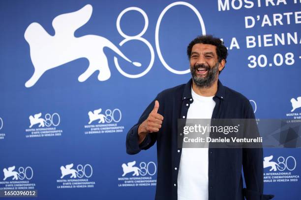 Ramzy Bedia attends a photocall for the movie "D'Argent Et De Sang " at the 80th Venice International Film Festival on August 31, 2023 in Venice,...