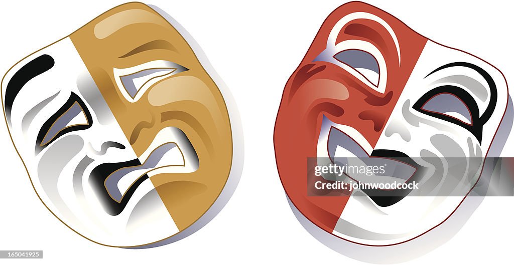 Comedy/tragedy Greek masks