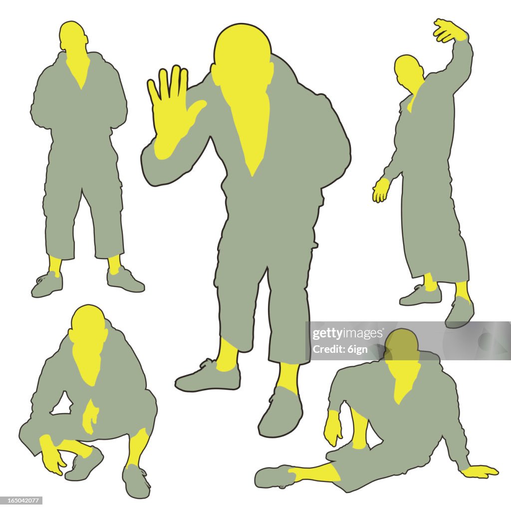 Attitude Silhouettes Series