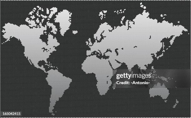 Grey Paper Map Grey World Map Photos and Premium High Res Pictures - Getty Images