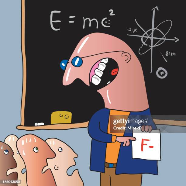 school - educational subject stock illustrations