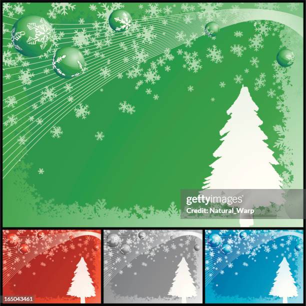 christmas background ( rgb ) - winter window stock illustrations