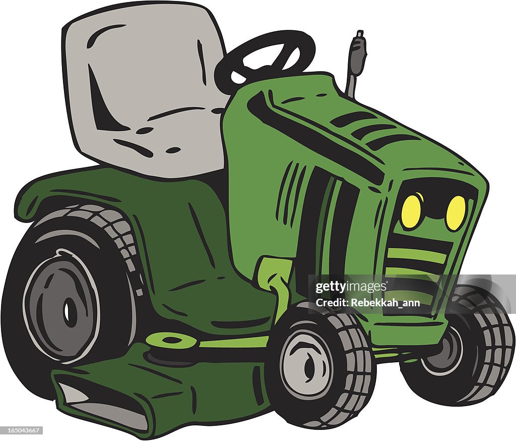 Mini Traactor Vector Vector Tractor High-Res Vector Graphic - Getty Images