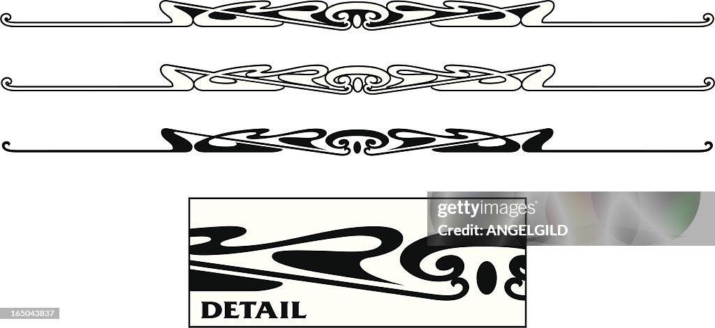 Fancy Ornate Rules High-Res Vector Graphic - Getty Images