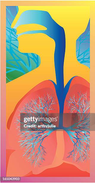 asthma icon - breathing exercise 幅插畫檔、美工圖案、卡通及圖標