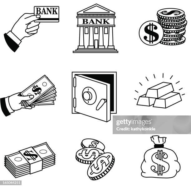 Poupar Dinheiro, Foto de stock