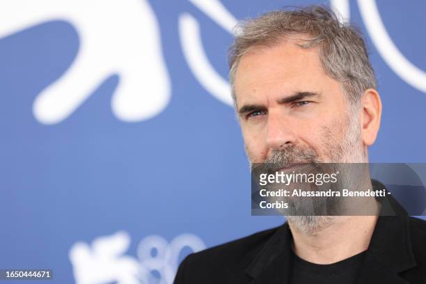 Xavier Giannoli attends a photocall for the movie "D'Argent Et De Sang " at the 80th Venice International Film Festival on August 31, 2023 in Venice,...