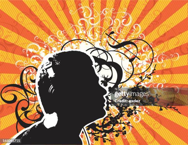 music design. - cancun stock illustrations