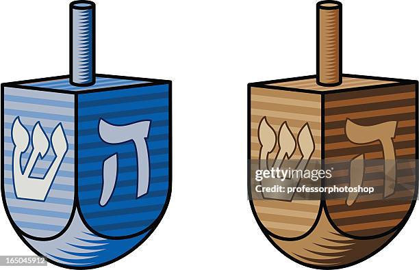 dreidel - dreidel stock-grafiken, -clipart, -cartoons und -symbole