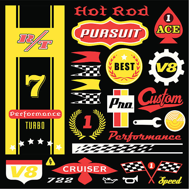 Intermediate Logo Racing 48 Racing Logos High Res Illustrations - Getty Images