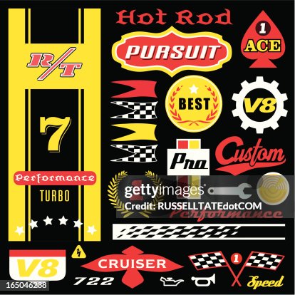 Racing Logos Black Racing Logos Black