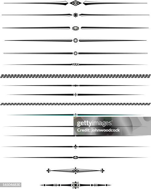 illustrations, cliparts, dessins animés et icônes de lignes décoratives de deux - décoration de fête