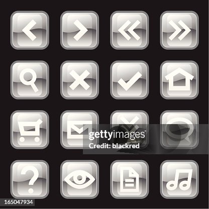 Graphite Web Buttons Graphite Web Buttons