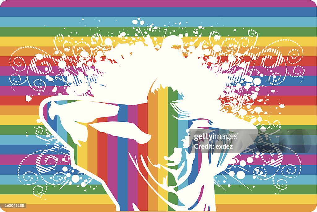 スマートな少年リラックス