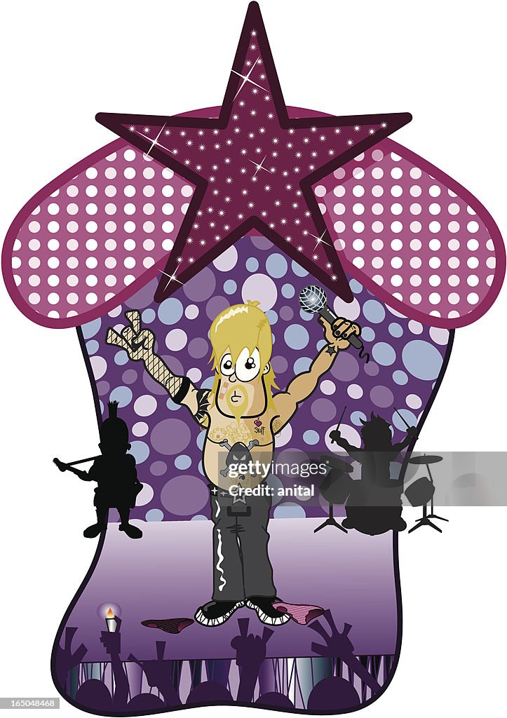 Rockers - Lead Singer (Vector-Diva)