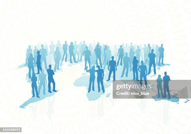 global generation - united front stock illustrations