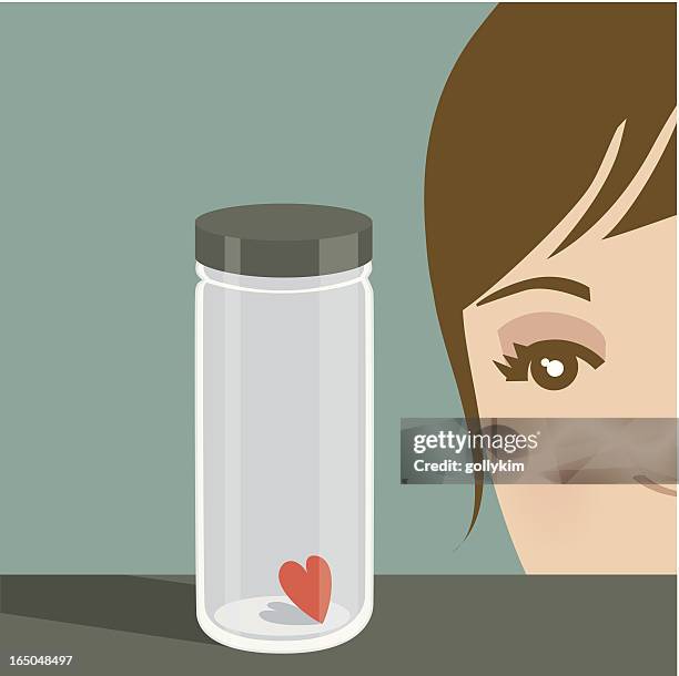 fear of love? - spice jars stock illustrations