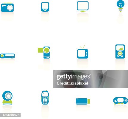 Technology Icon Set Technology Icon Set
