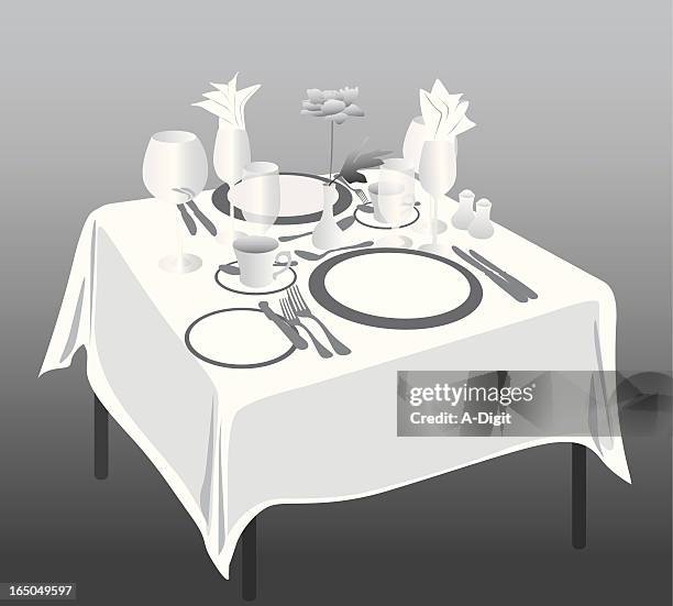 ilustrações de stock, clip art, desenhos animados e ícones de perfecttablesetting - faca de manteiga