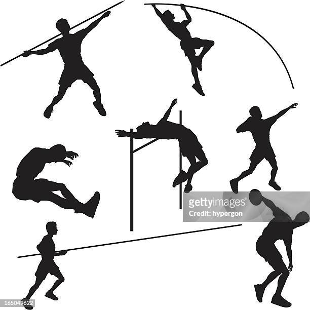 High Jump High Res Illustrations - Getty Images