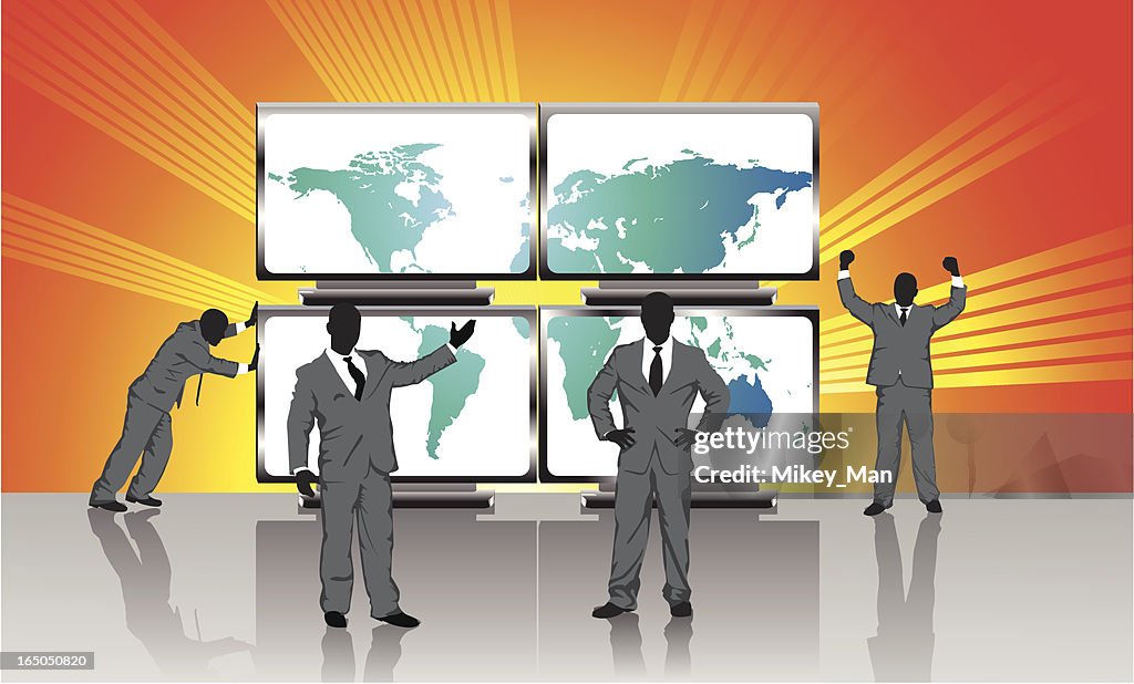 Plasma TV Teamwork