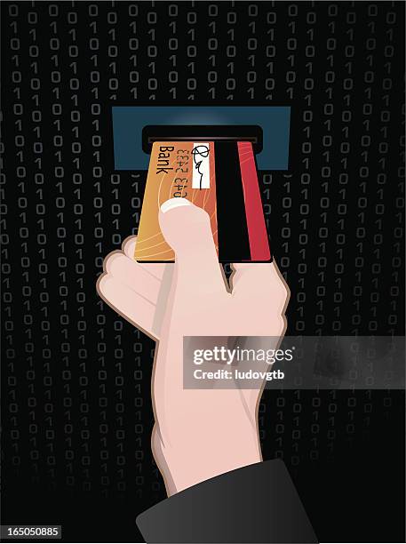 binary atm - inserting stock illustrations