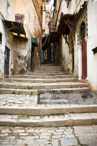 casbah in algiers - algiers stock pictures, royalty-free photos & images