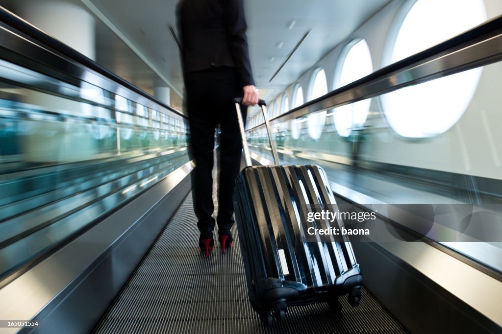 Airport walkway