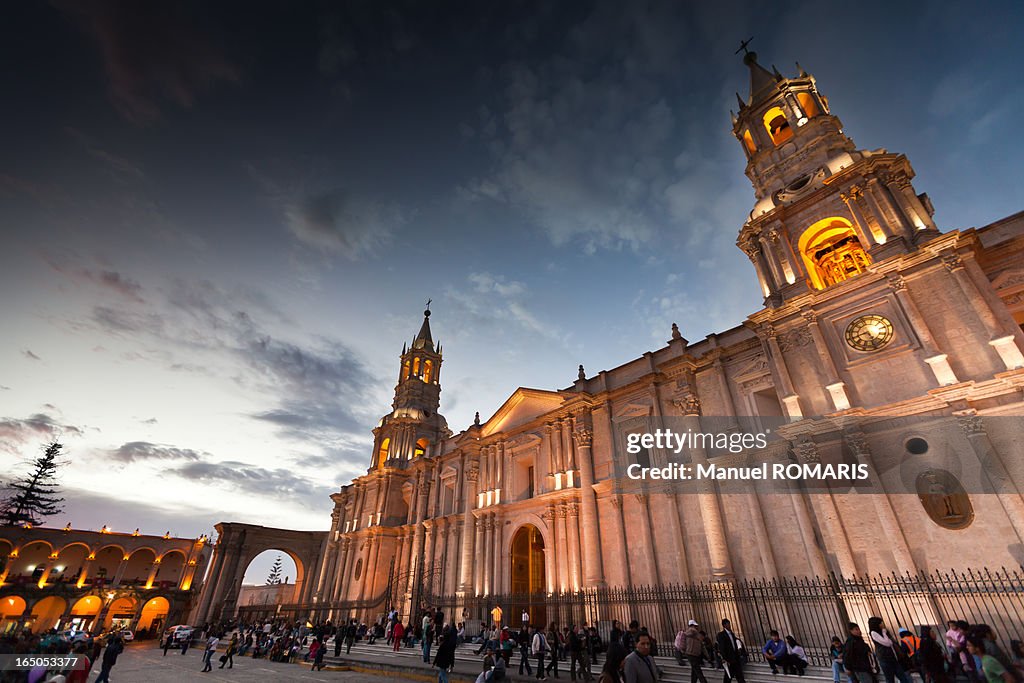 Cathedral of Arequipa, Peru