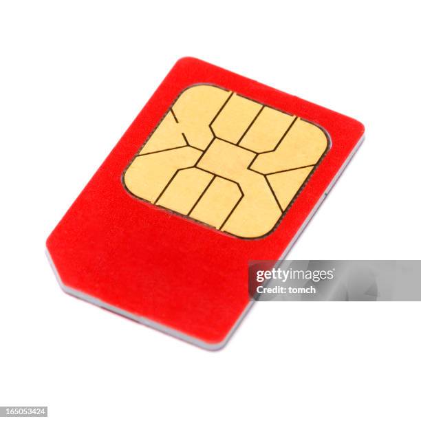 sim-karte - sim card stock-fotos und bilder