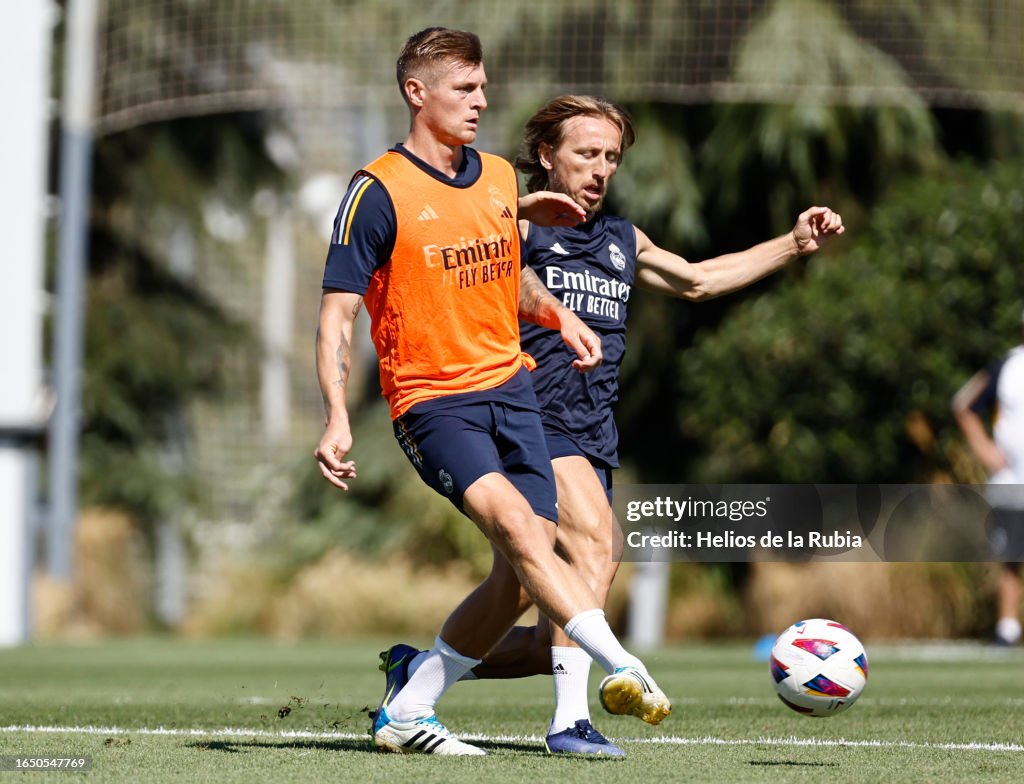 Real Madrid Training Session