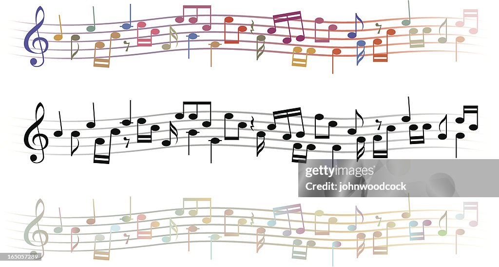 Musical Lines High-Res Vector Graphic - Getty Images