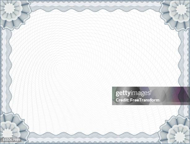 blank certificate - certificate background pattern stock illustrations