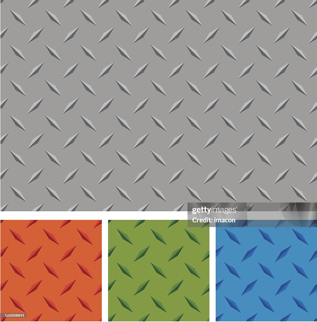 Different colors of diamond metal boards