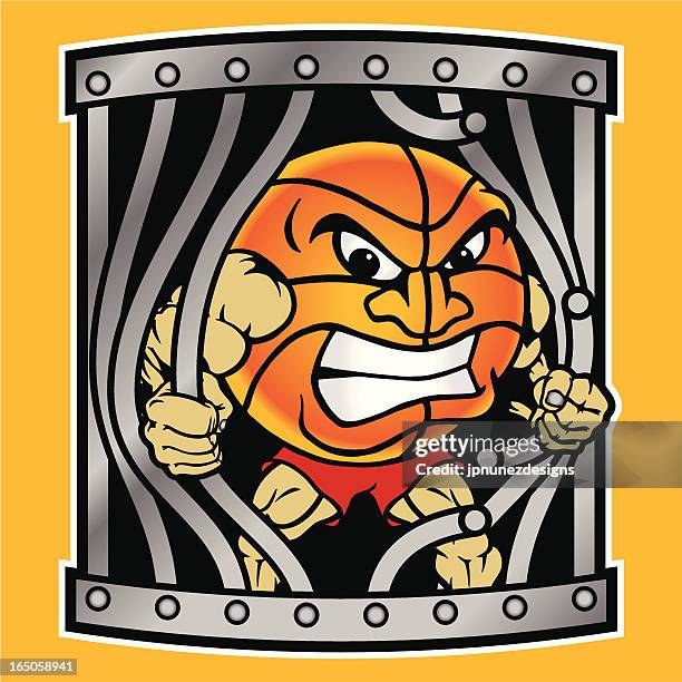 illustrations, cliparts, dessins animés et icônes de basketball_monster - basketball monster