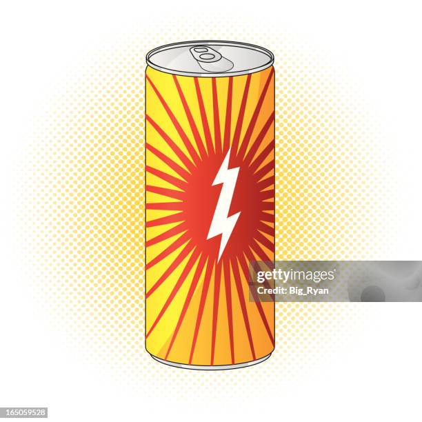 bildbanksillustrationer, clip art samt tecknat material och ikoner med energy drink - konservbruk