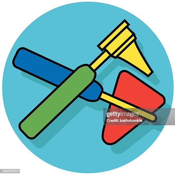 doctor tools icon - reflex hammer stock illustrations