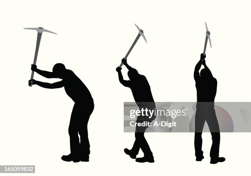 Picking Vector Silhouette Picking Vector Silhouette