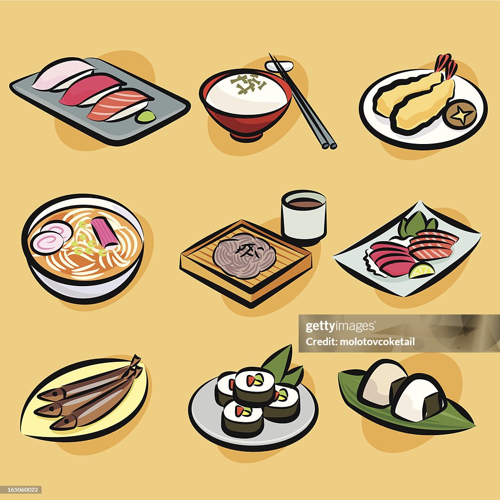 Japanese foods