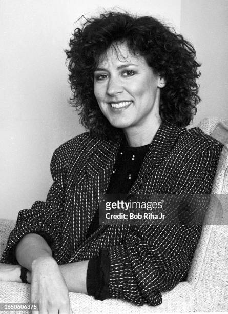Actress Christine Lahti portrait, March 5, 1986 in Los Angeles, California.