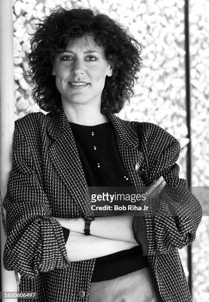 Actress Christine Lahti portrait, March 5, 1986 in Los Angeles, California.