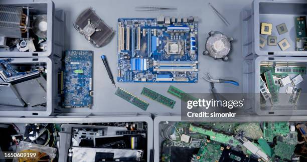 computer equipment's and mother board - resistor stock pictures, royalty-free photos & images