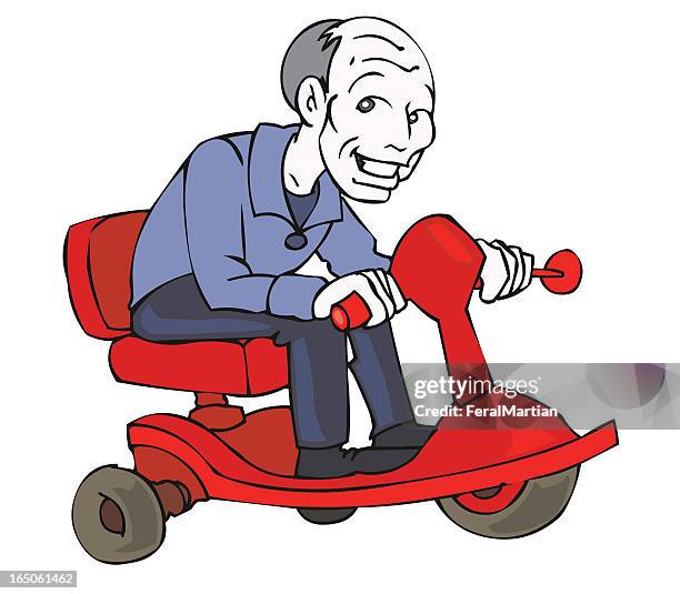 senior mobility - senior mobility stock illustrations
