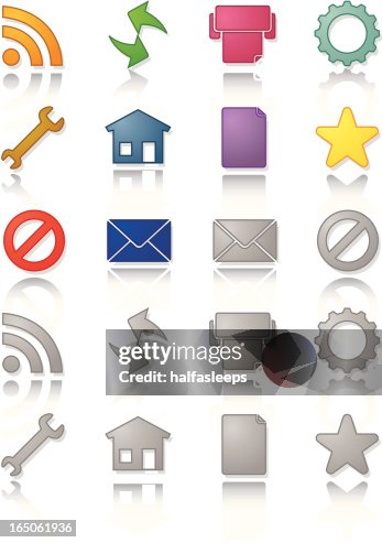 Web Broswer Button Icons Web Broswer Button Icons