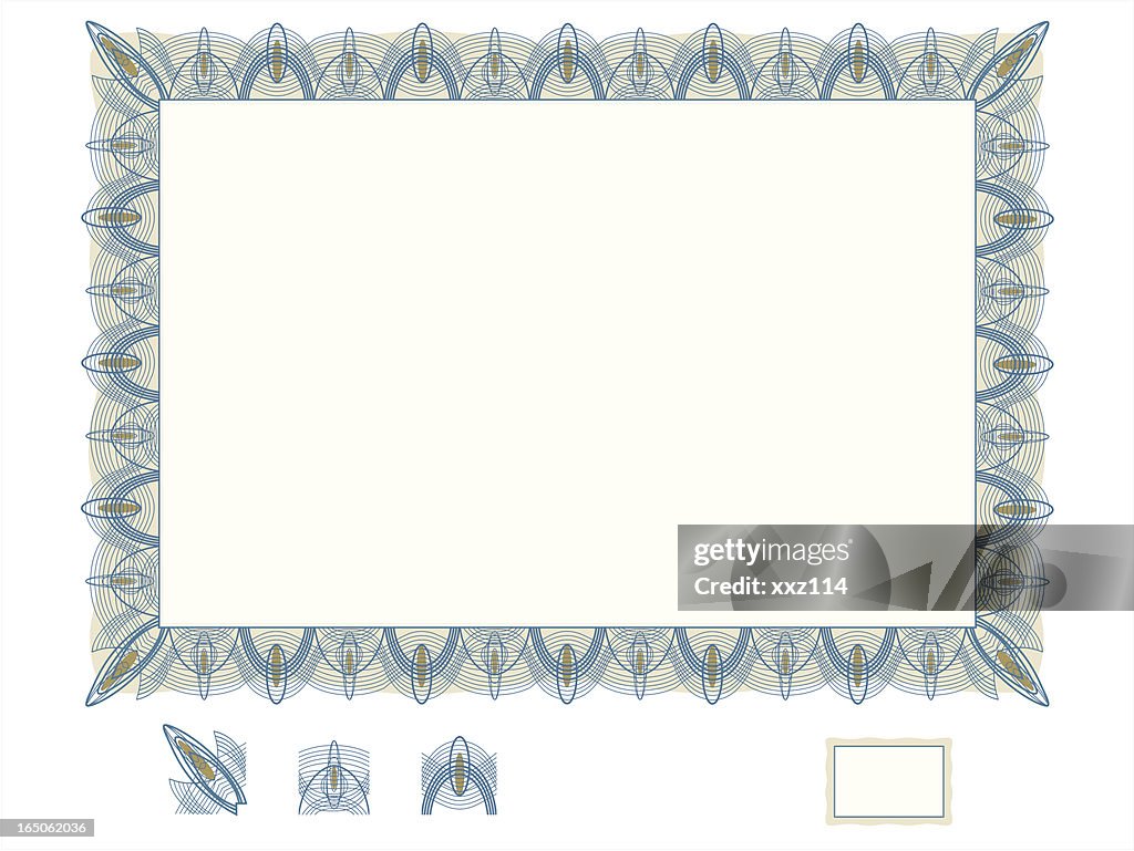 Certificate Border